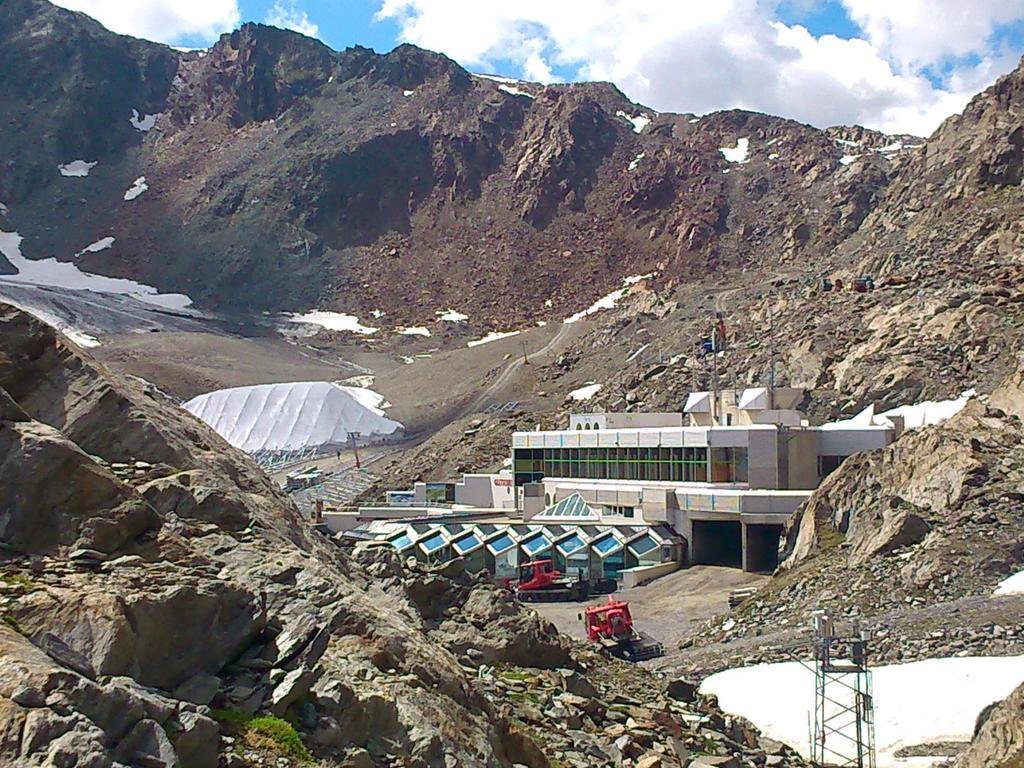 Haus Bergfreund Apartman Sankt Leonhard im Pitztal Kültér fotó