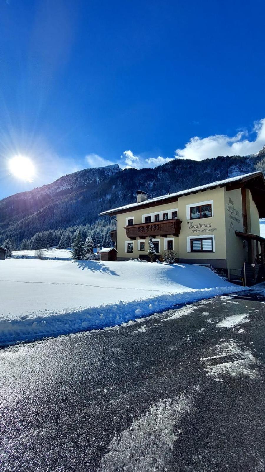 Haus Bergfreund Apartman Sankt Leonhard im Pitztal Kültér fotó